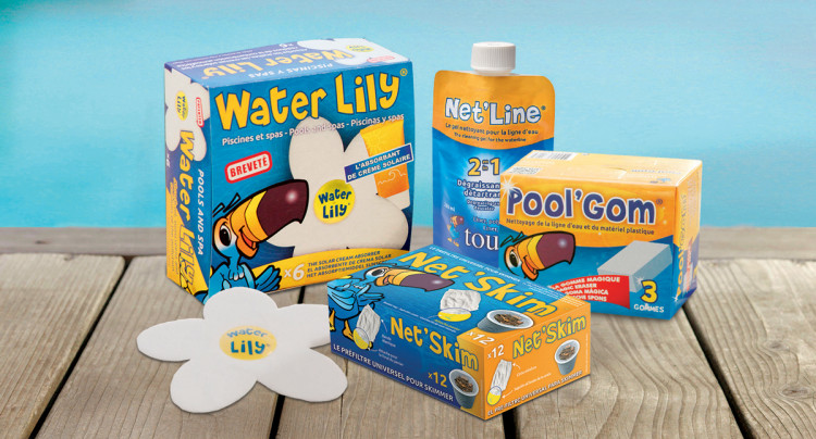 Les produits d'entretien et de nettoyage pour piscines et spas de Toucan