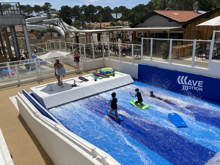 Le WaveMotion au Camping Le Vieux Port