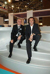 Jean-Charles HouzÃ© et Bernard Stagnoli