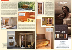 pages sauna du magazine