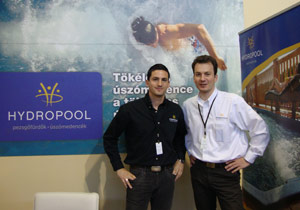 Cedric Noslier and Balazs Veszpremi Hydropool Hungaria