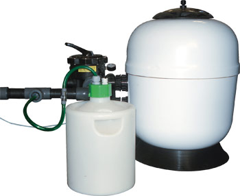 PROCOPI / dechlorinator for backwash water