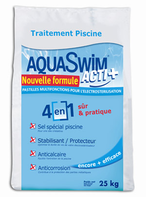 AQuASWIM + sel de piscine