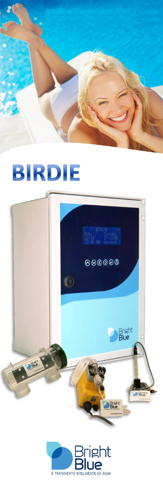 Bright Blue electrlyseur de piscine birdie