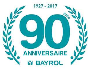 90 ans Bayrol logo