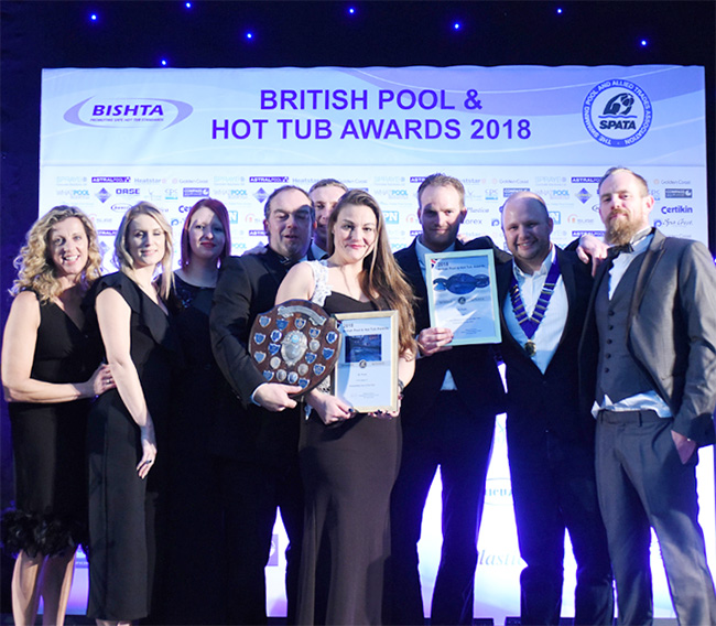 XL Pools - British Pool & HotTub Awards 2018