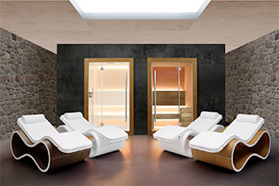 Luxury home spa by Carmenta