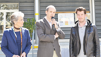 Chantal Amyot, FranÃ§ois Charman et Axel Moreau