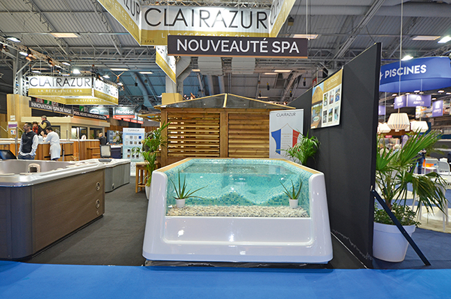 Stand Clairazur - Salon Piscine & Spa 2018