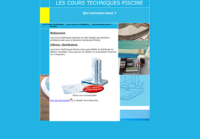 Cours techniques Piscine