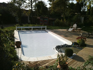 couverture de piscine Marquise