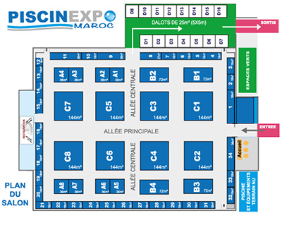 plan du salon