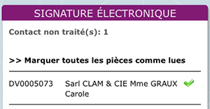 signature electronique extrabat piscines