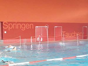 public swimming pool