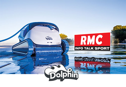 Campagne radio Maytronics sur RMC - Testez gratuitement un robot Dolphin
