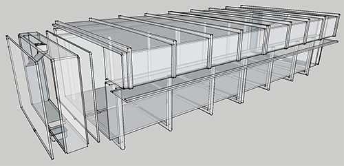 schÃ©ma Ã©clatÃ© MagicPool Concept Podium