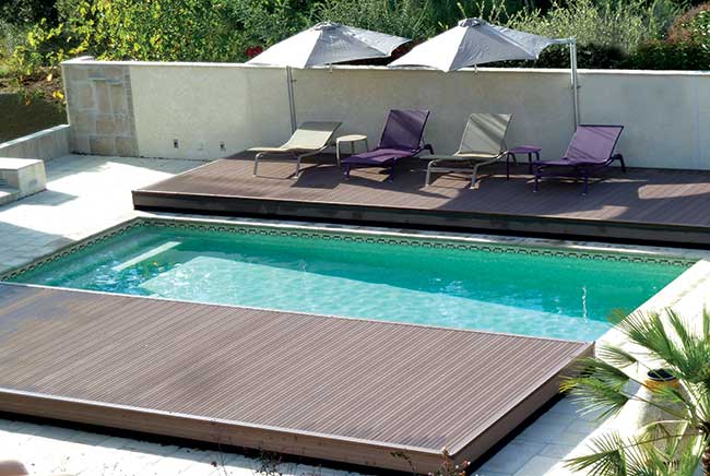 terrasse mobile Pooldeck d'Azenco