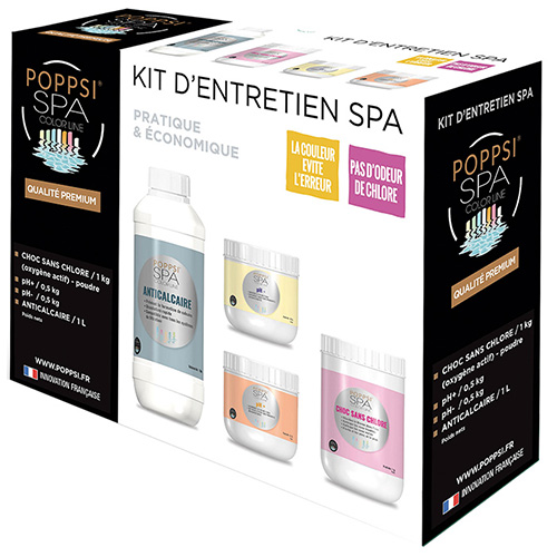 Kit d'entretien piscine et spa POPPSI