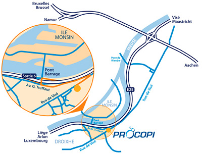 Plan Jupille sur Meuse