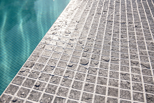 Membrane armÃ©e 3D pour piscine Renolit Alkorplan Ceramics