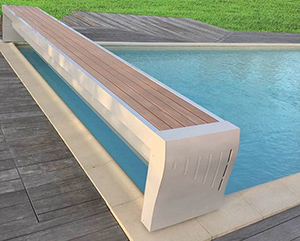 banc ouvert Prestige couverture securite piscine sofatec