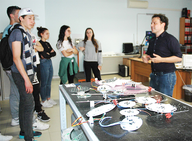 Gli studenti del primo Corso per "Tecnico di Piscina"