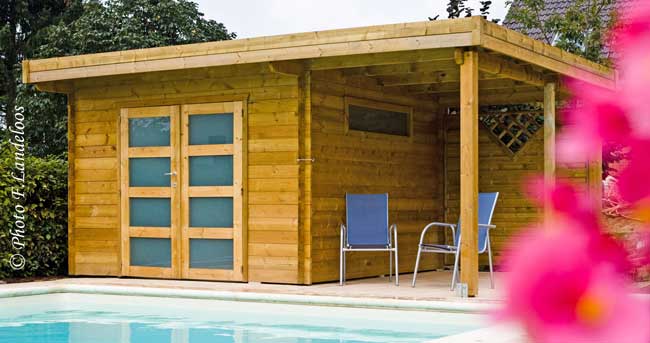 Pool-House Wood-Line