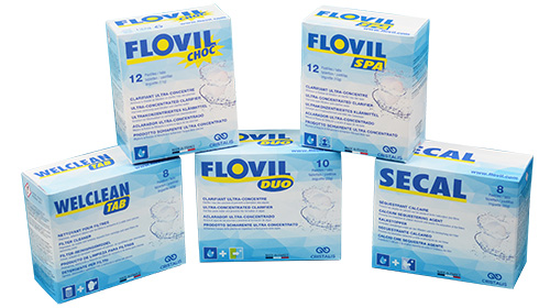 Gamme clarifiants FLOVIL