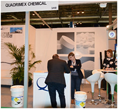 Stand Quadrmex Chemical Salon tecnova Madrid