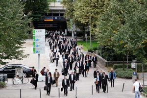 llegada a Koelnmesse