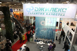stands at aqua-Therm Moscow 2010