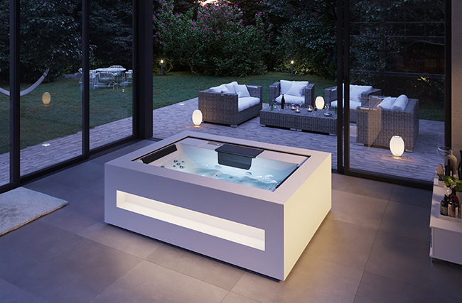 spa HOME d'aquavia spa de nuit