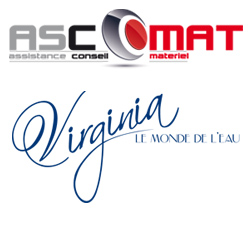 ascomat virginia piscines logos