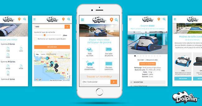 Site web Dolphin Full Mobile