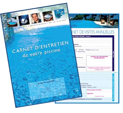 Carnet d entretien de votre piscine