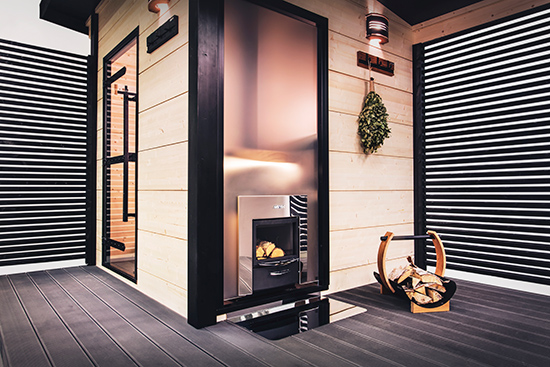 sauna Harvia Solide design