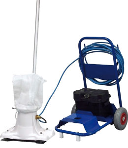 HEXAGONE / balai aspirateur manuel