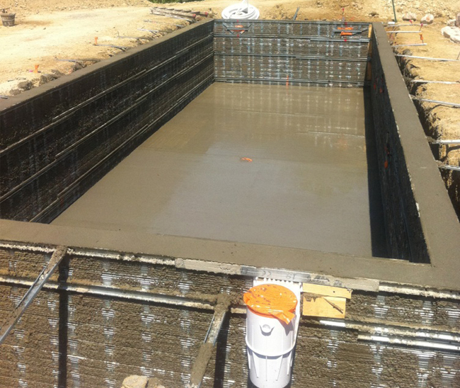 beton piscine