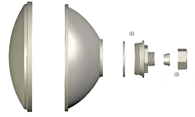 Lampe PAR56 LED ECOPROOF