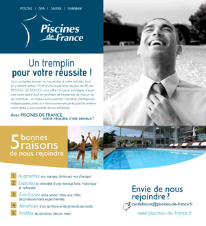 piscines de france pub