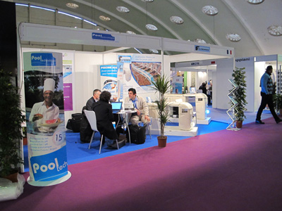 stand Pool Technologie et Filtrinov salon casablanca Maroc 2013