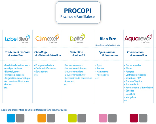 Procopi organigramme piscines familiales