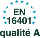 logo norme sel EN 16401 qualitÃ© A