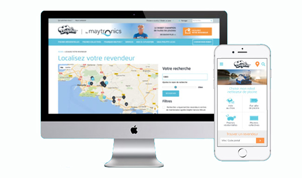 Site web Maytronics