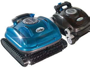 Gamma de limpiadores de piscinas robotizados